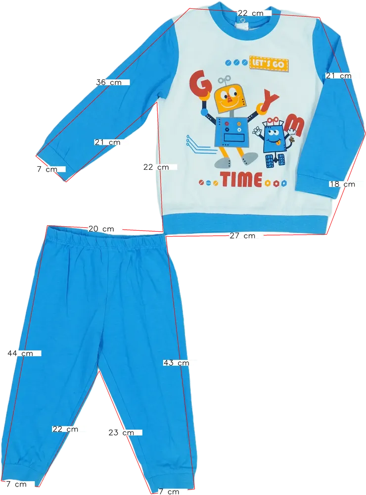 Többszínű OVS - Fagottino Pizsama EU 86 / UK 12-18 hónap / US 18 hónap