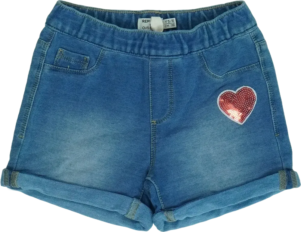 Kék OVS Rövidnadrág EU 116 / UK 6 év / US 6 év/S