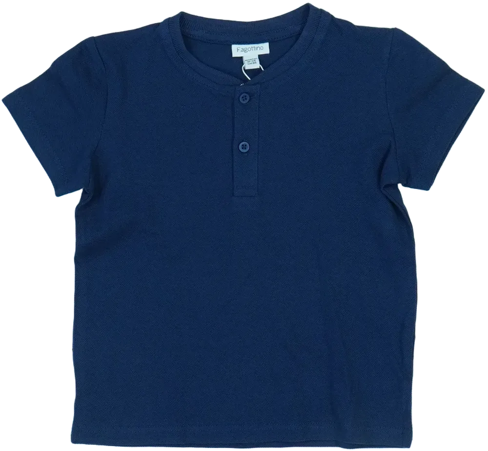 Kék OVS - Fagottino Galléros póló EU 92 / UK 2 év / US 2T