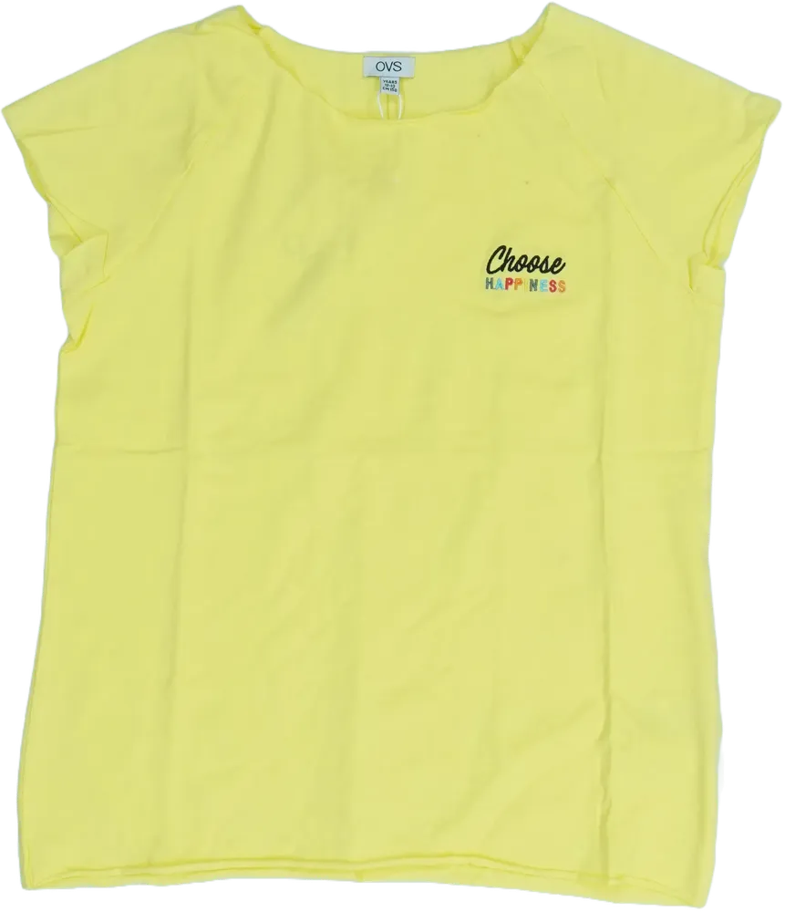 Sárga OVS Póló EU 158 / UK 13 év / US 14 év/XL