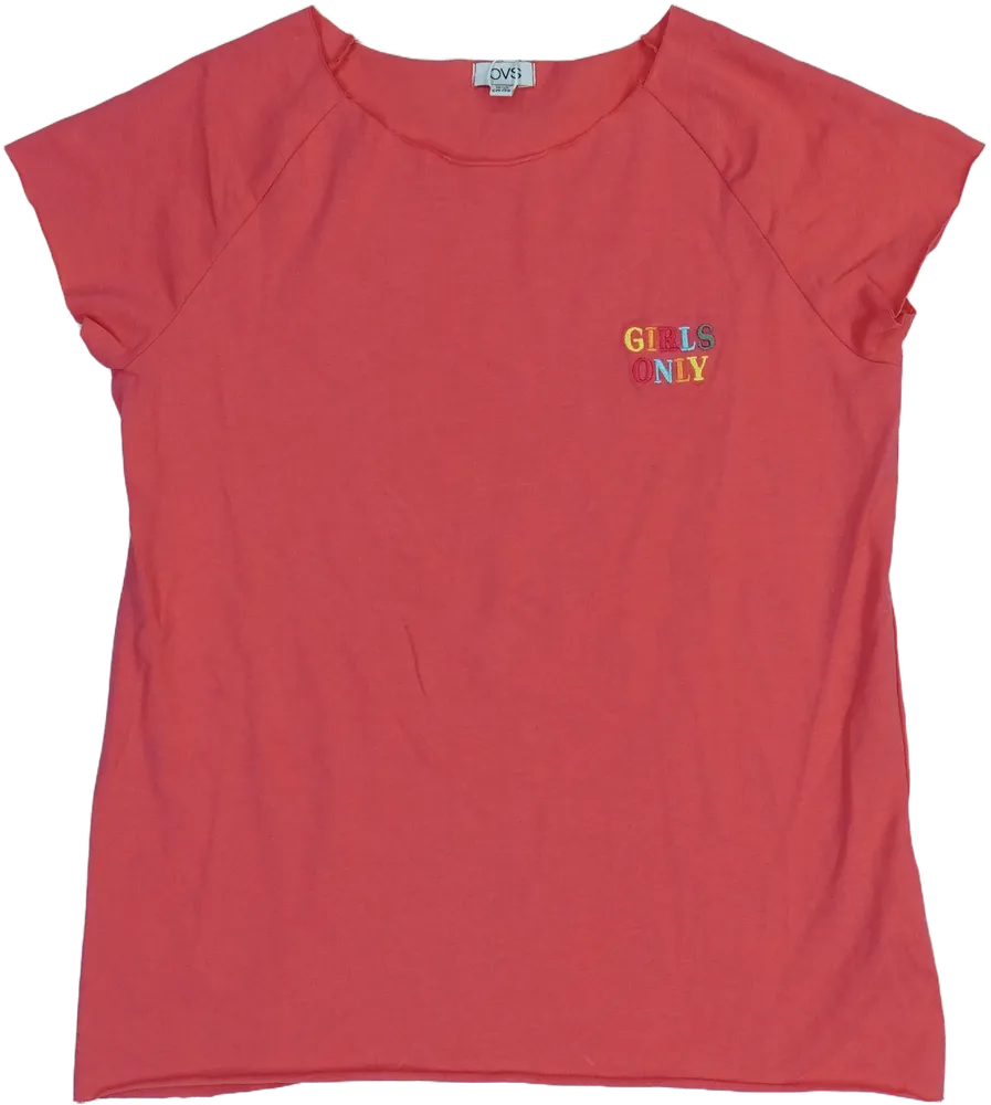 Rózsaszín OVS Póló EU 158 / UK 13 év / US 14 év/XL