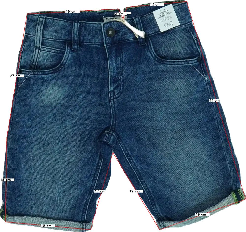 Kék OVS Rövidnadrág EU 158 / UK 13 év / US 14 év/XL