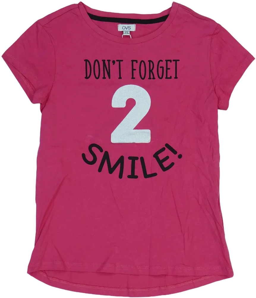 Rózsaszín OVS Póló EU 140 / UK 10 év / US 10 év/L