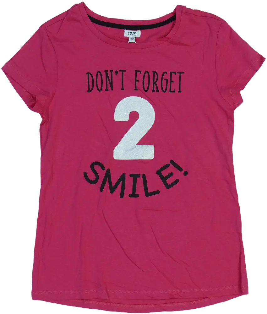 Rózsaszín OVS Póló EU 158 / UK 13 év / US 14 év/XL