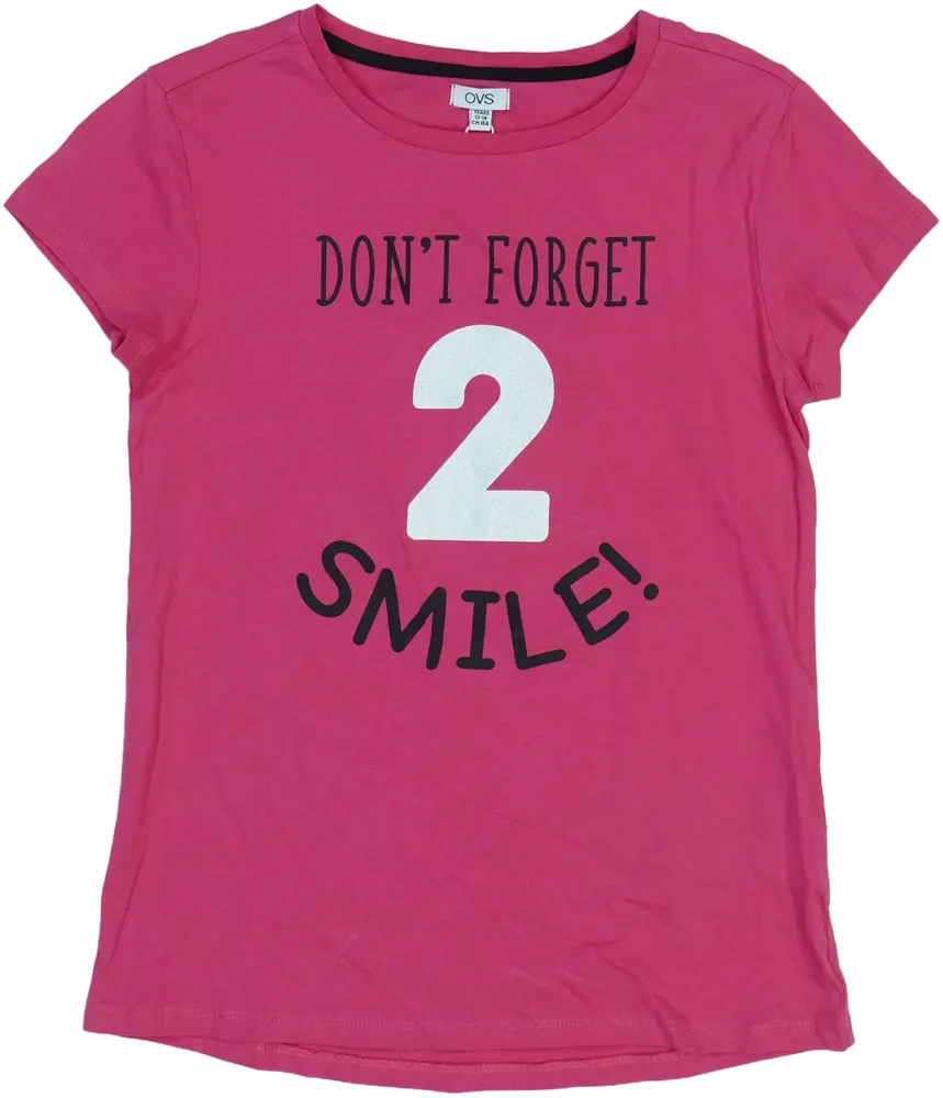 Rózsaszín OVS Póló EU 164 / UK 14 év / US 14 év/XL