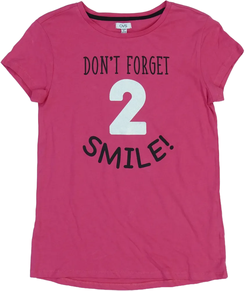 Rózsaszín OVS Póló EU 170 / UK 15 év / US XL