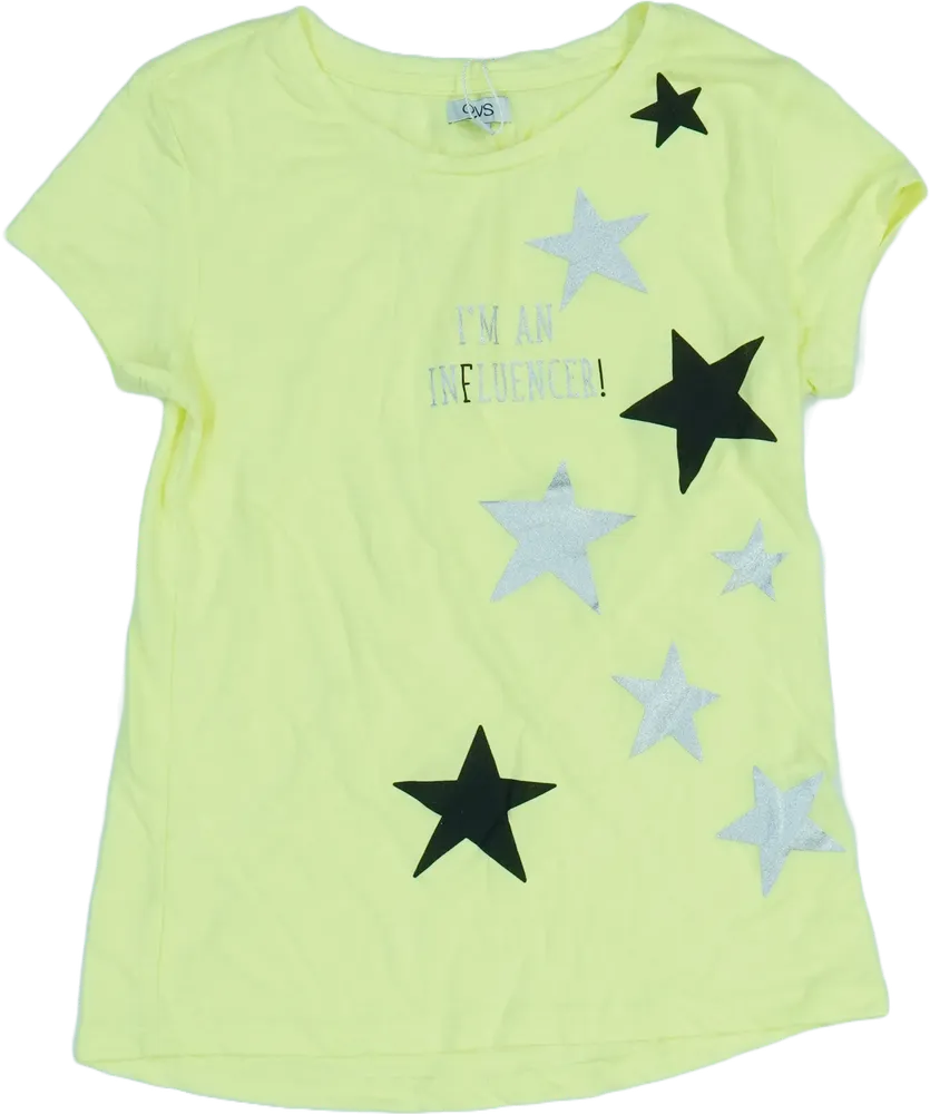 Sárga OVS Póló EU 140 / UK 10 év / US 10 év/L