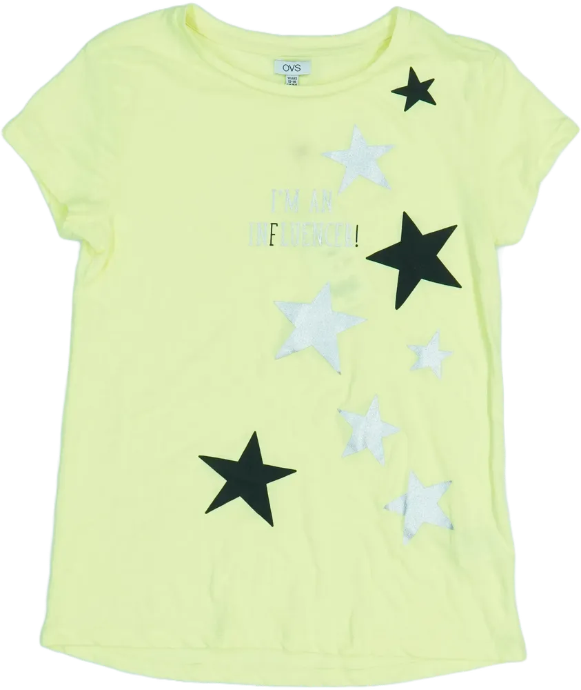 Sárga OVS Póló EU 164 / UK 14 év / US 14 év/XL