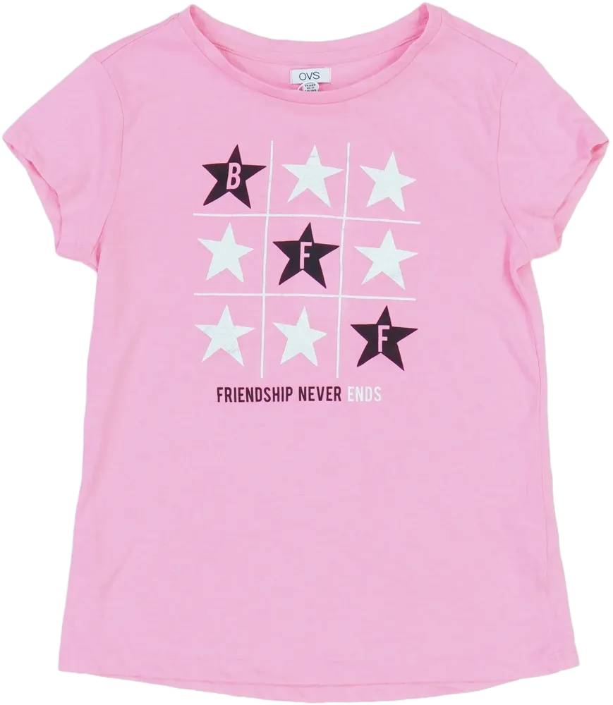 Rózsaszín OVS Póló EU 146 / UK 11 év / US 12 év/L