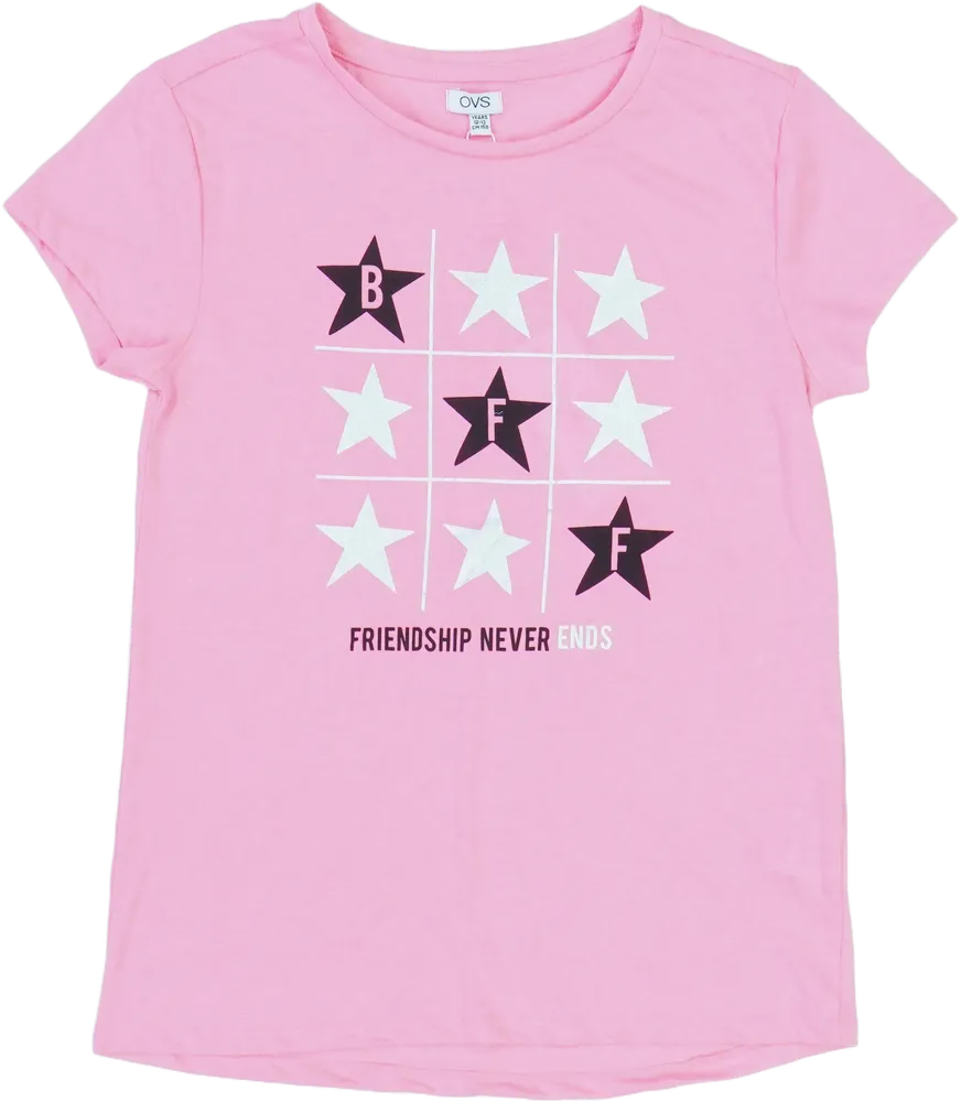 Rózsaszín OVS Póló EU 158 / UK 13 év / US 14 év/XL