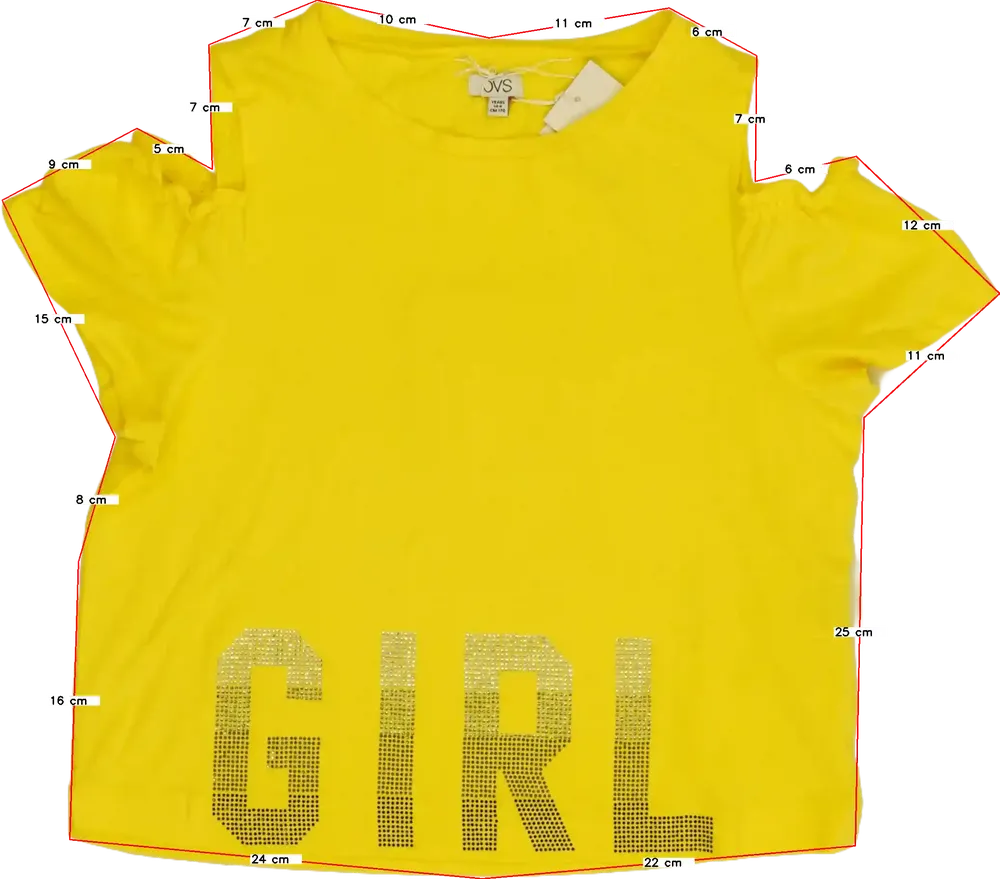 Sárga OVS Póló EU 170 / UK 15 év / US XL