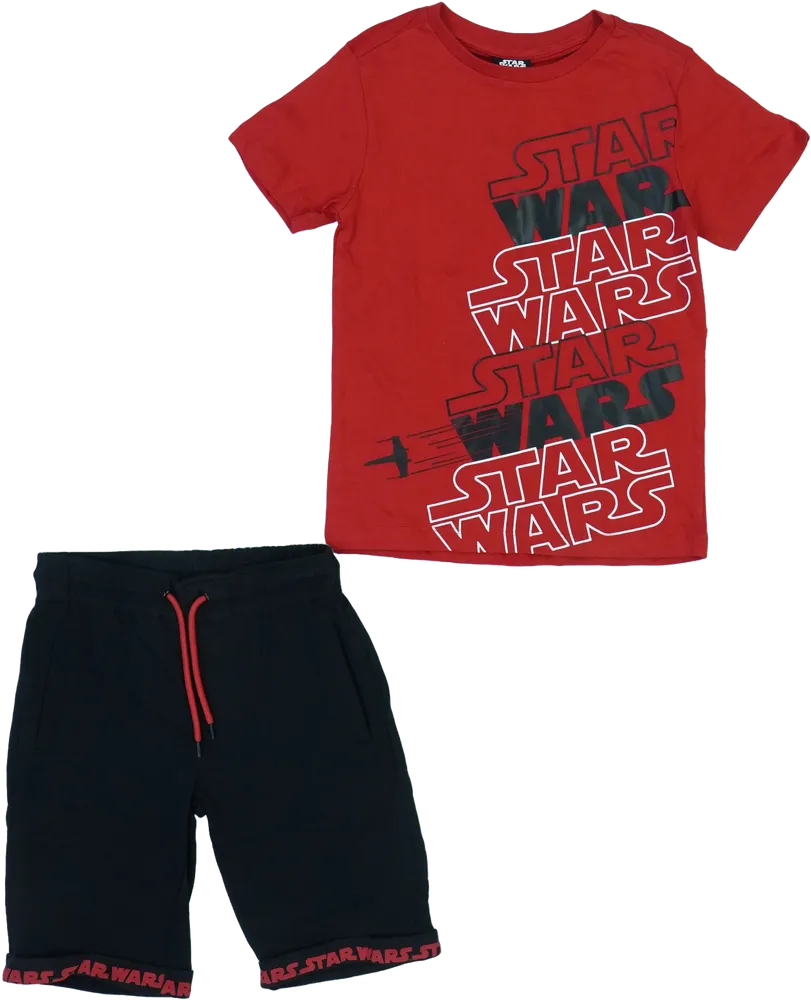 Red Star Wars 2-piece set - Top &amp; Bottom EU 122 / UK 7 years / US 7 years/M