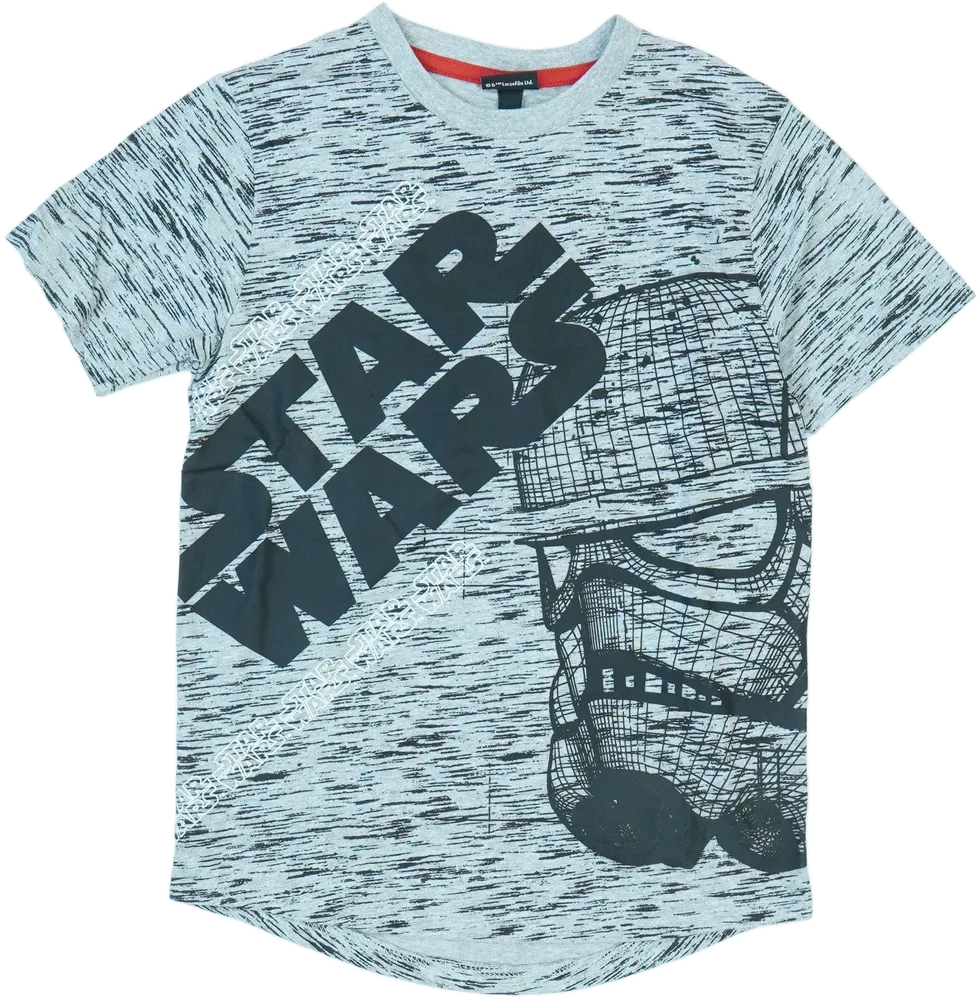 Szürke Star Wars Póló EU 134 / UK 9 év / US 9 év/L