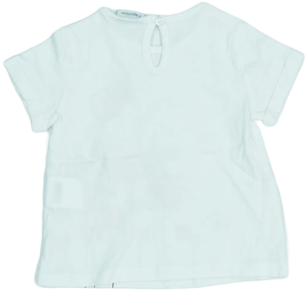 Fehér OVS Póló EU 80 / UK 9-12 hónap / US 12 hónap