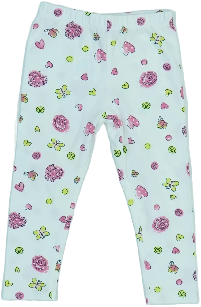 Fehér OVS - Fagottino Leggings EU 92 / UK 2 év / US 2T