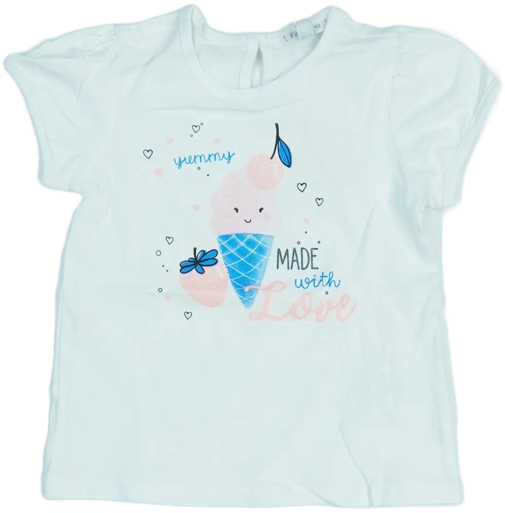 Fehér OVS Póló EU 86 / UK 12-18 hónap / US 18 hónap