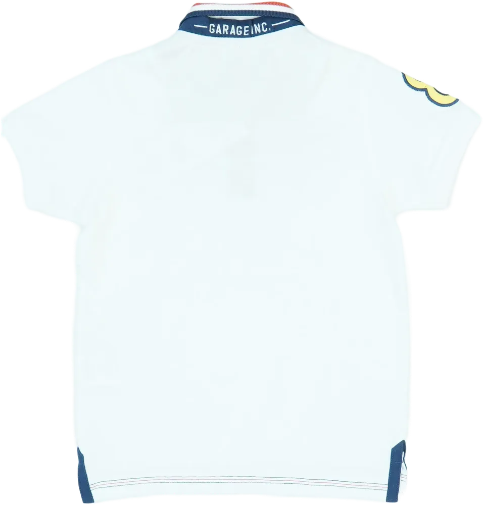 Fehér OVS Galléros póló EU 116 / UK 6 év / US 6 év/S