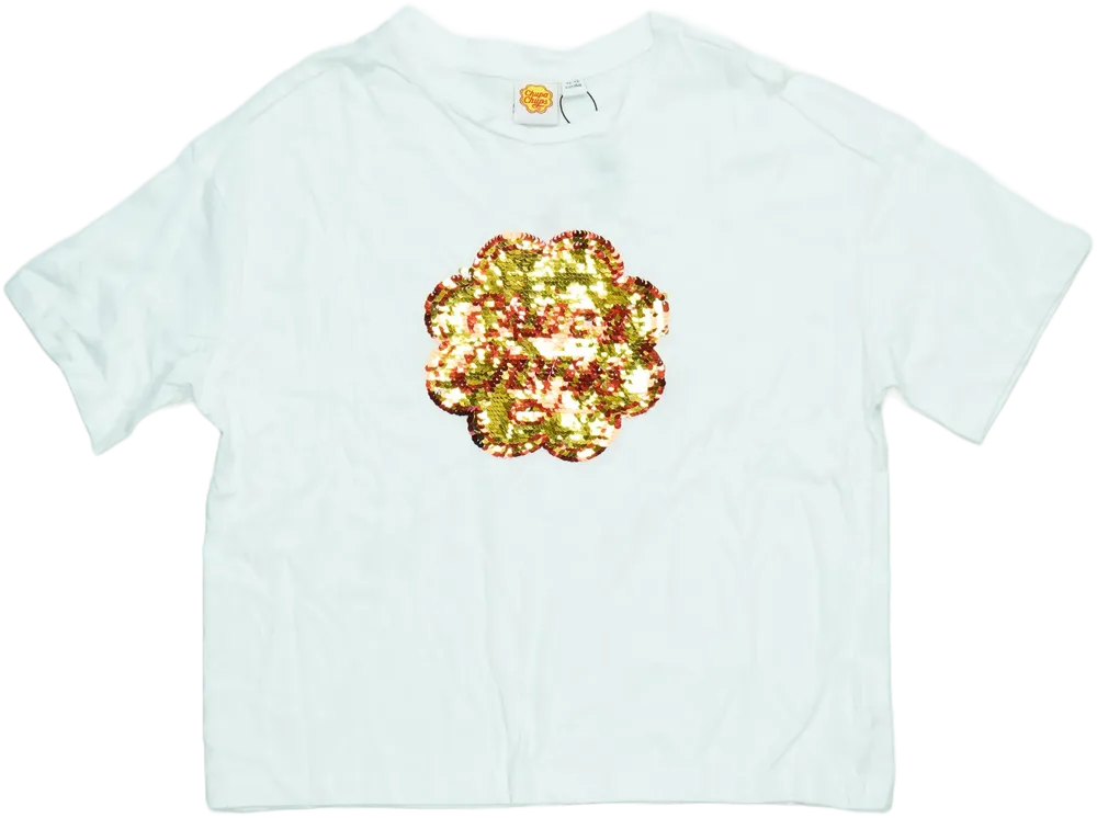 Fehér Chupa Chups Póló EU 158 / UK 13 év / US 14 év/XL