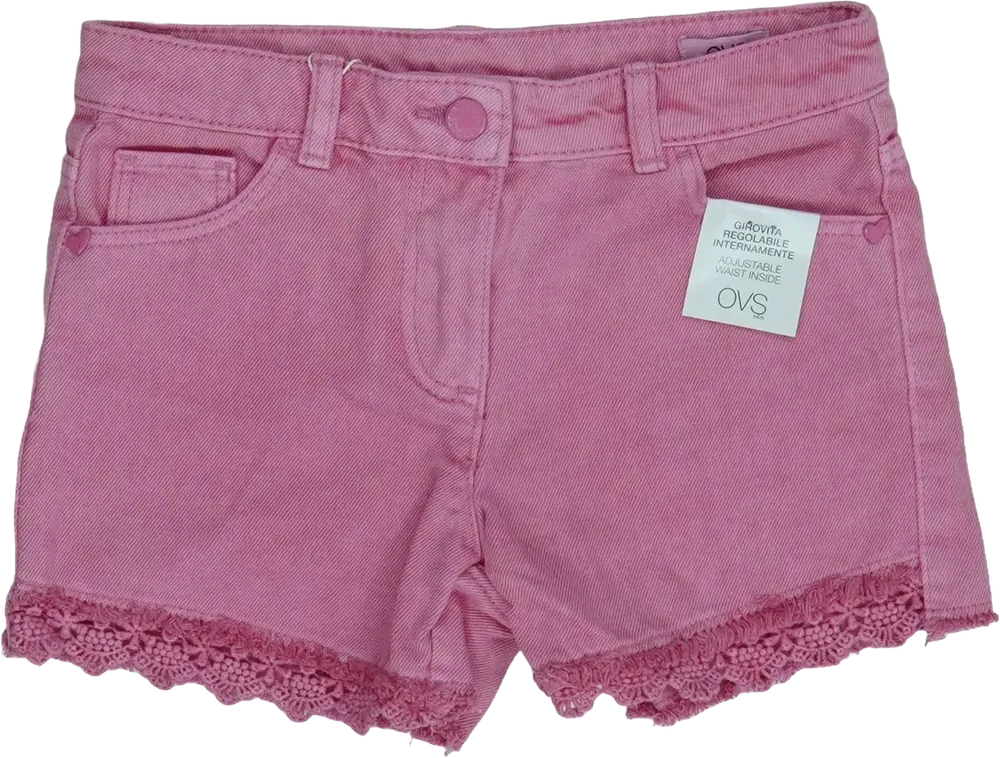 Rózsaszín OVS Rövidnadrág EU 122 / UK 7 év / US 7 év/M