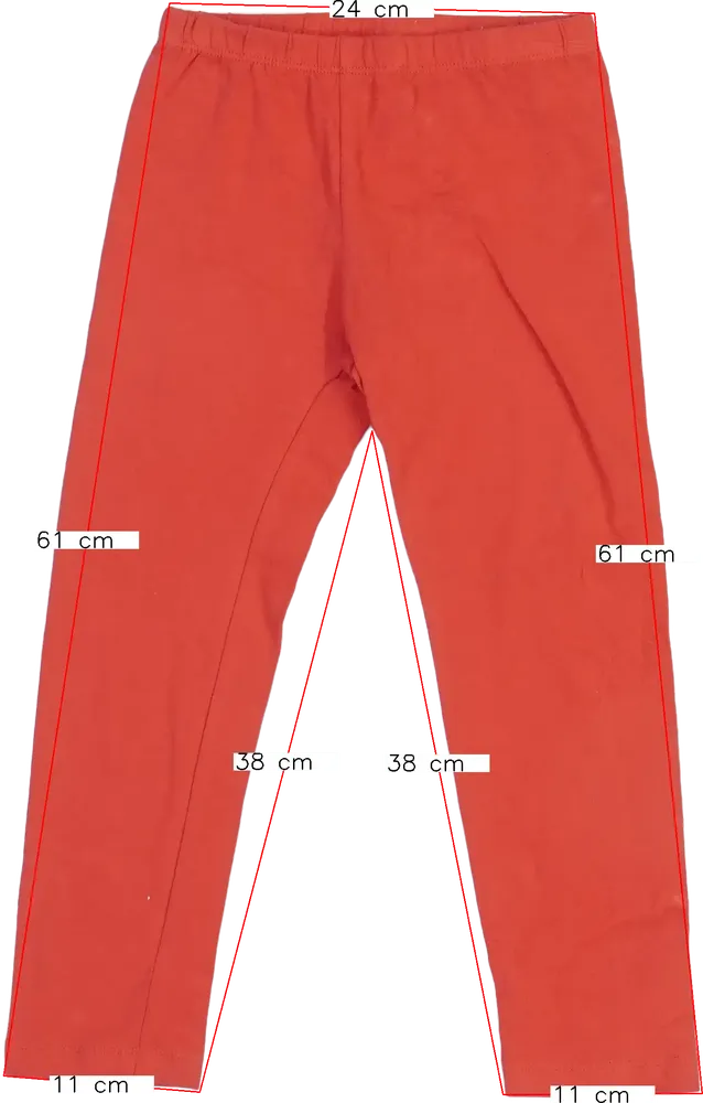 Piros OVS Leggings EU 140 / UK 10 év / US 10 év/L