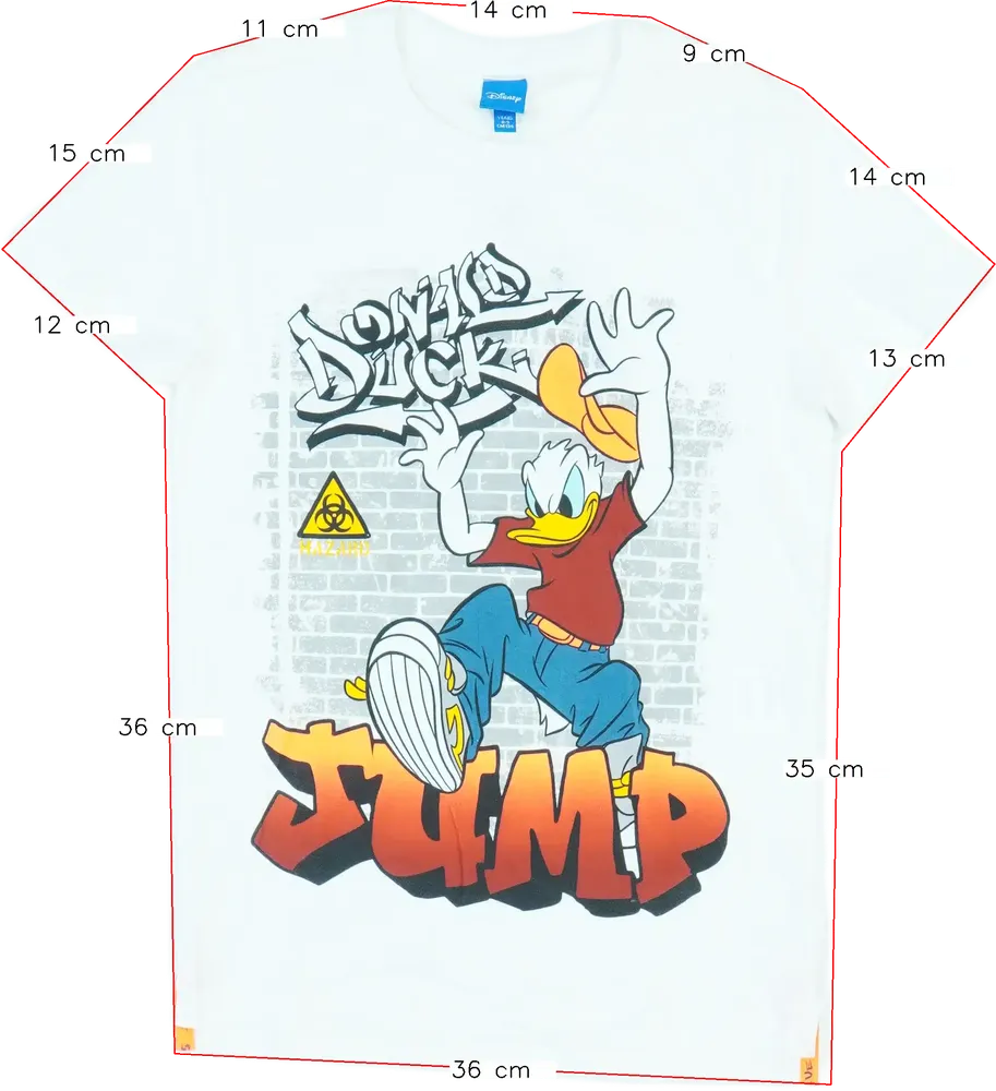 Fehér Disney Póló EU 134 / UK 9 év / US 9 év/L