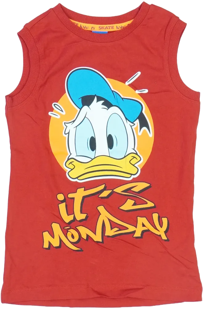 Piros Disney Fiú / Férfi atléta EU 116 / UK 6 év / US 6 év/S