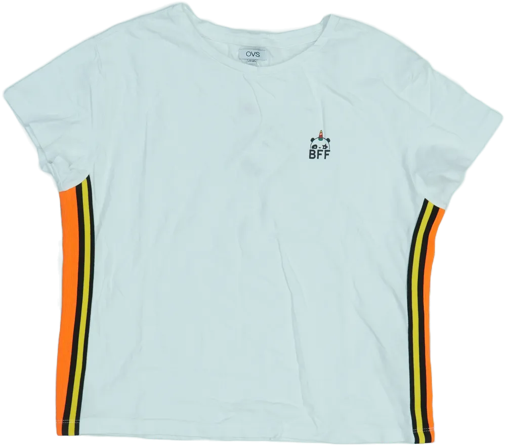 Fehér OVS Póló EU 164 / UK 14 év / US 14 év/XL