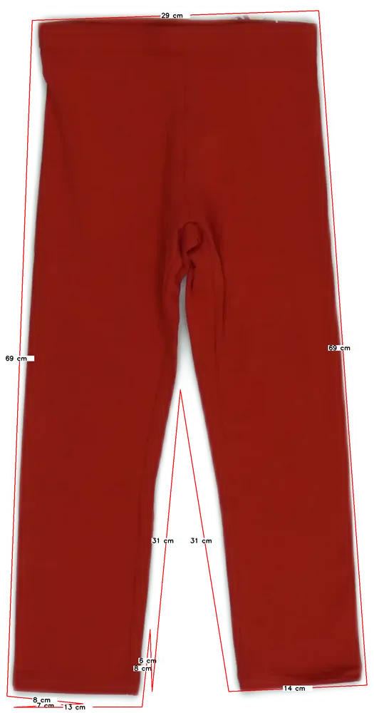 Piros OVS Leggings EU 152 / UK 12 év / US 12 év/L