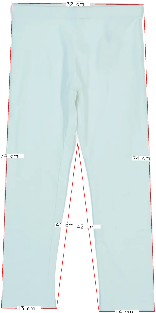 Fehér OVS Leggings EU 164 / UK 14 év / US 14 év/XL