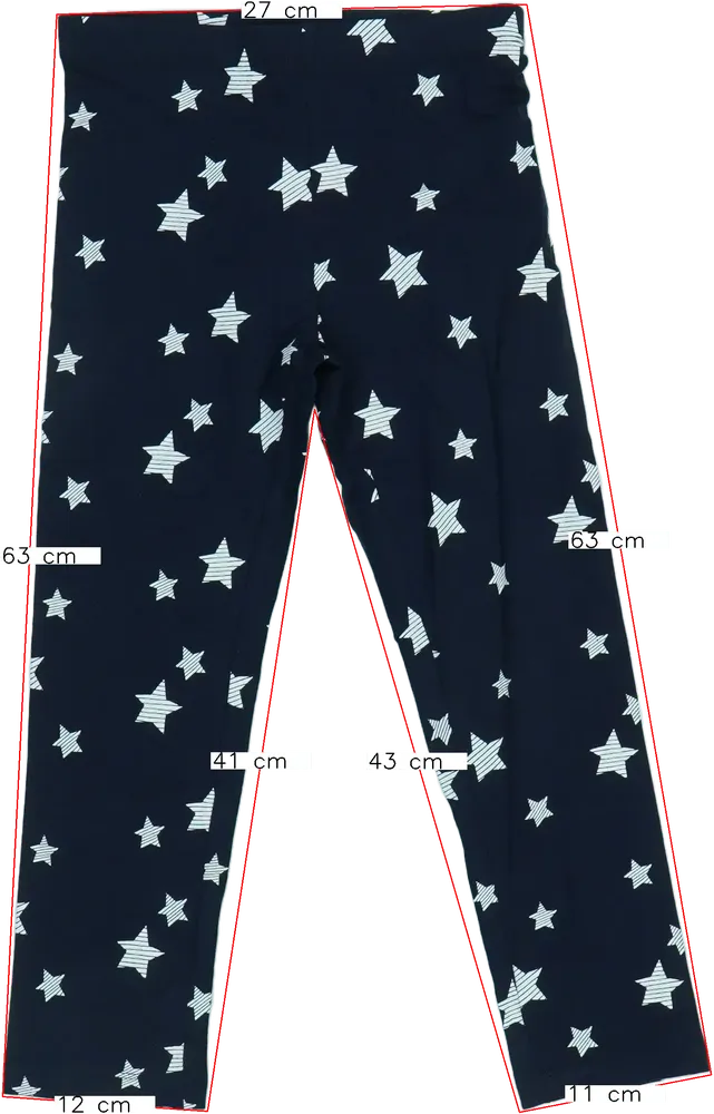 Fekete OVS Leggings EU 140 / UK 10 év / US 10 év/L