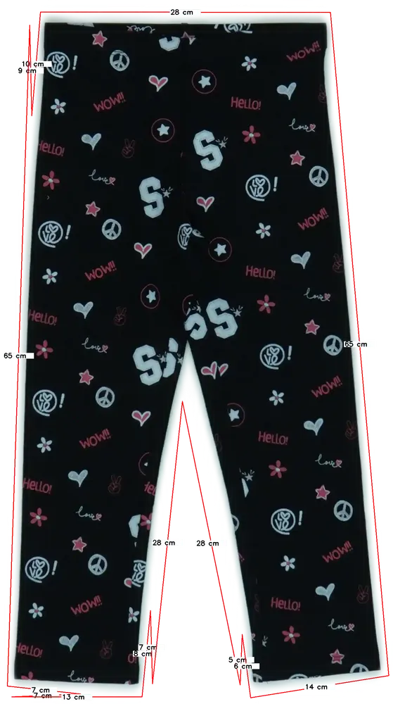 Fekete OVS Leggings EU 140 / UK 10 év / US 10 év/L