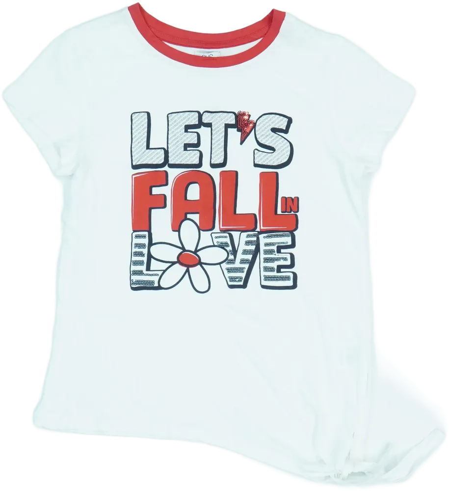 Fehér OVS Póló EU 146 / UK 11 év / US 12 év/L