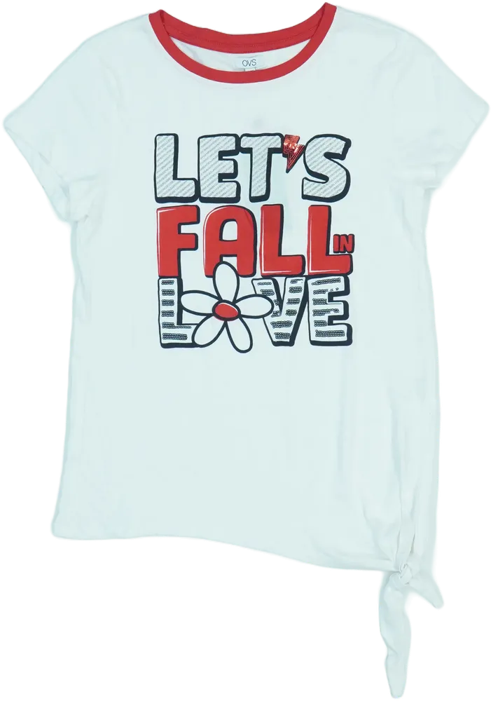 Fehér OVS Póló EU 164 / UK 14 év / US 14 év/XL