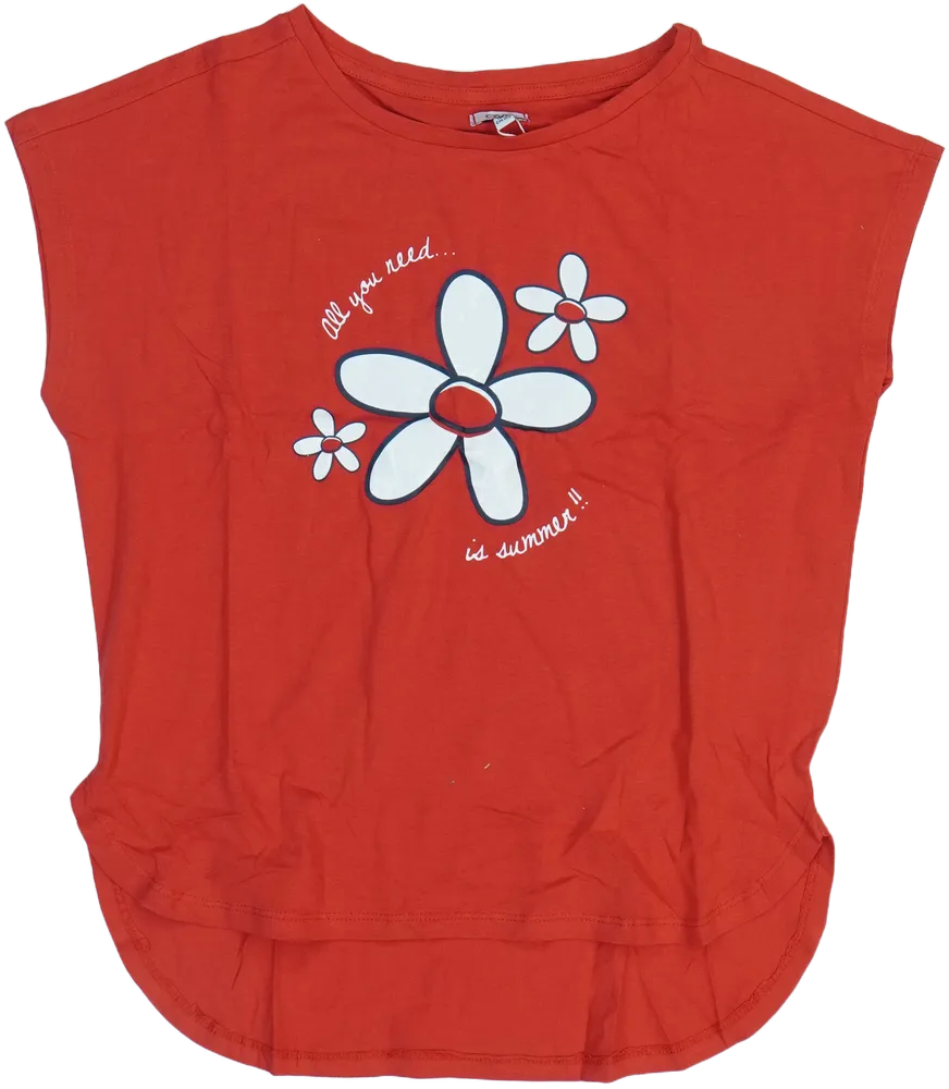 Piros OVS Póló EU 158 / UK 13 év / US 14 év/XL