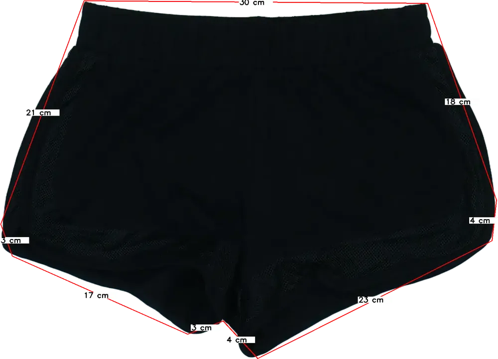 Fekete OVS Rövidnadrág EU 140 / UK 10 év / US 10 év/L