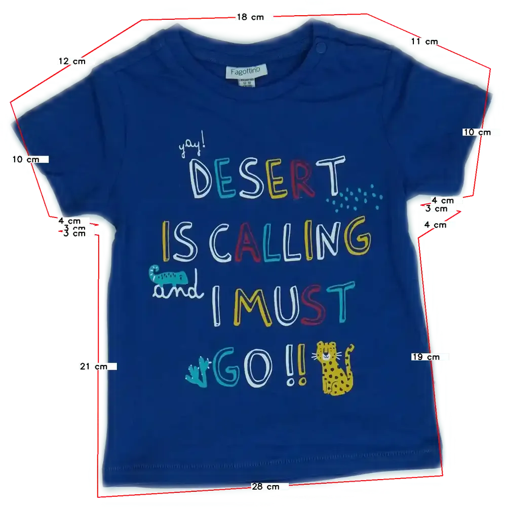 Kék OVS - Fagottino Póló EU 86 / UK 12-18 hónap / US 18 hónap