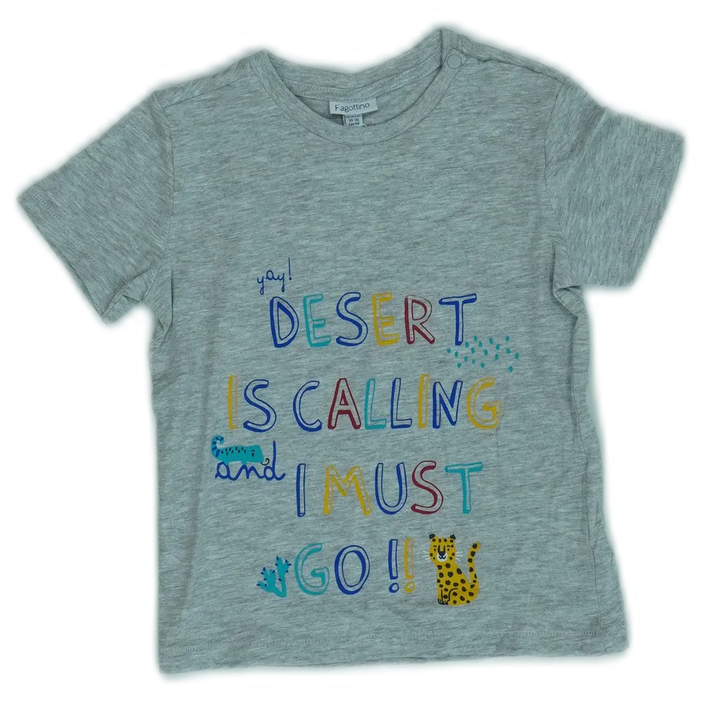 Szürke OVS - Fagottino Póló EU 98 / UK 3 év / US 3T