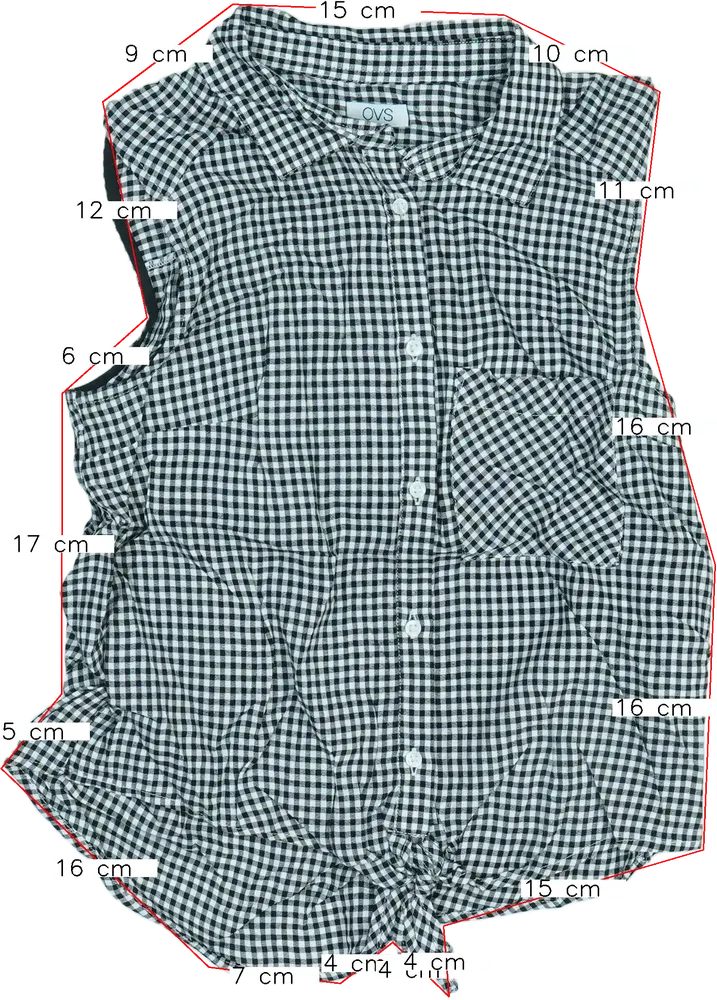 Fekete OVS Póló EU 146 / UK 11 év / US 12 év/L
