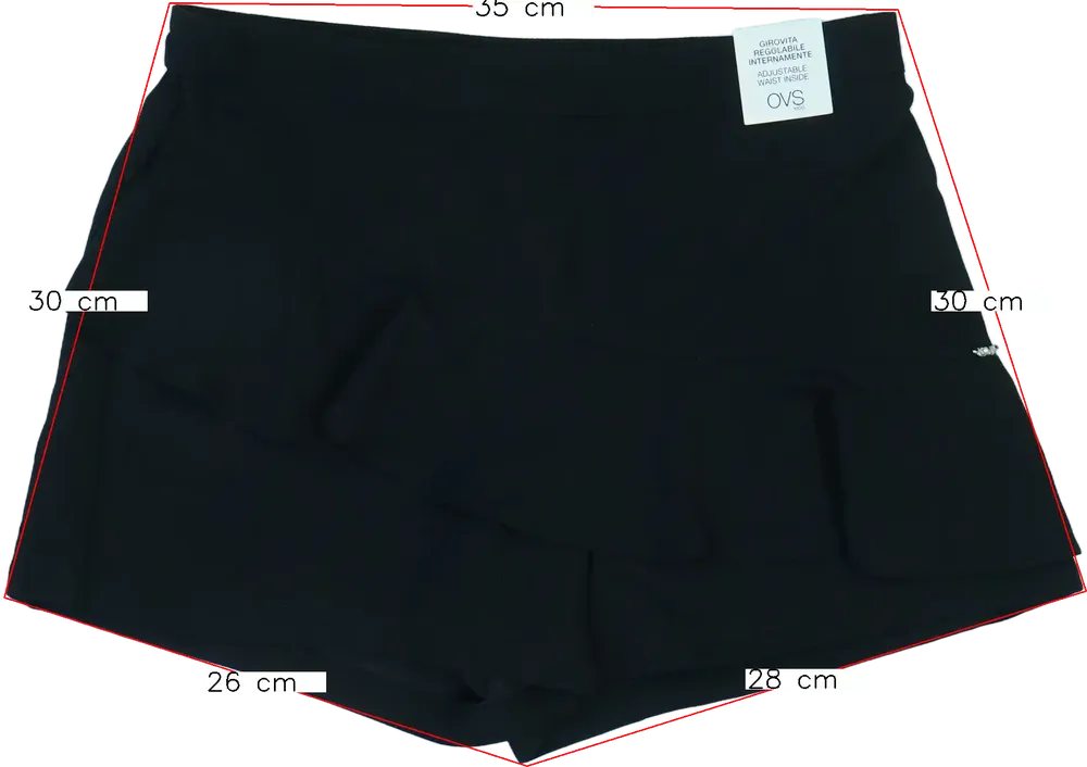 Fekete OVS Szoknyanadrág EU 146 / UK 11 év / US 12 év/L