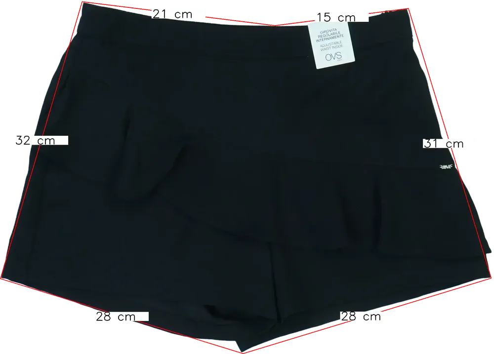Fekete OVS Szoknyanadrág EU 152 / UK 12 év / US 12 év/L