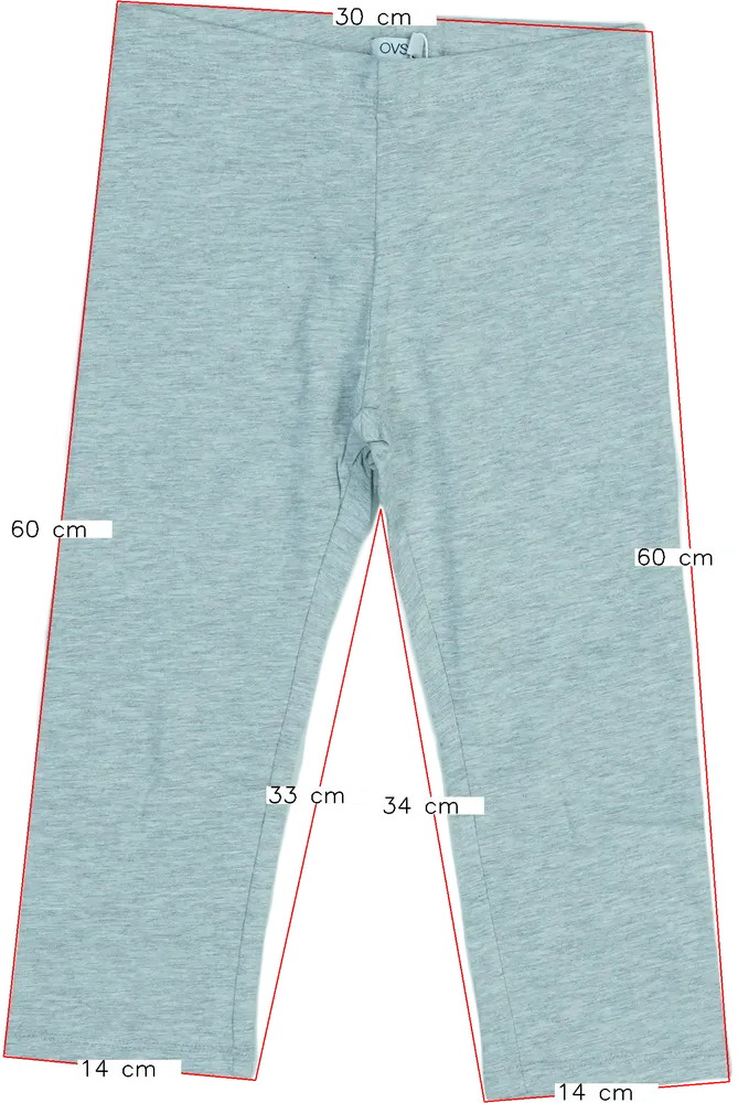 Szürke OVS Leggings EU 158 / UK 13 év / US 14 év/XL