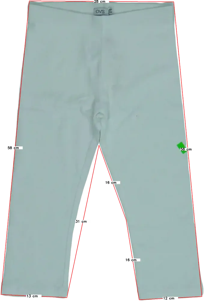 Fehér OVS Leggings EU 146 / UK 11 év / US 12 év/L