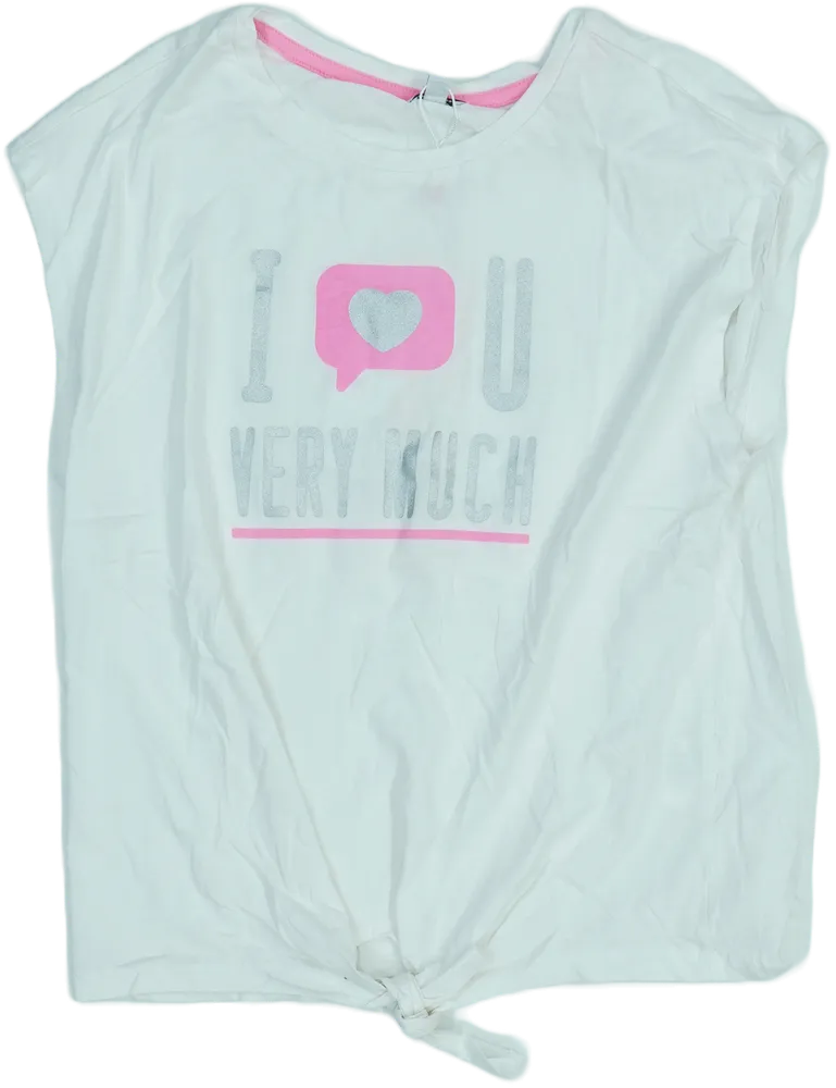 Fehér OVS Póló EU 164 / UK 14 év / US 14 év/XL