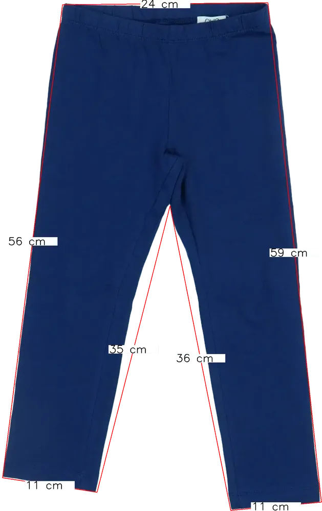 Kék OVS Leggings EU 128 / UK 8 év / US 8 év/M