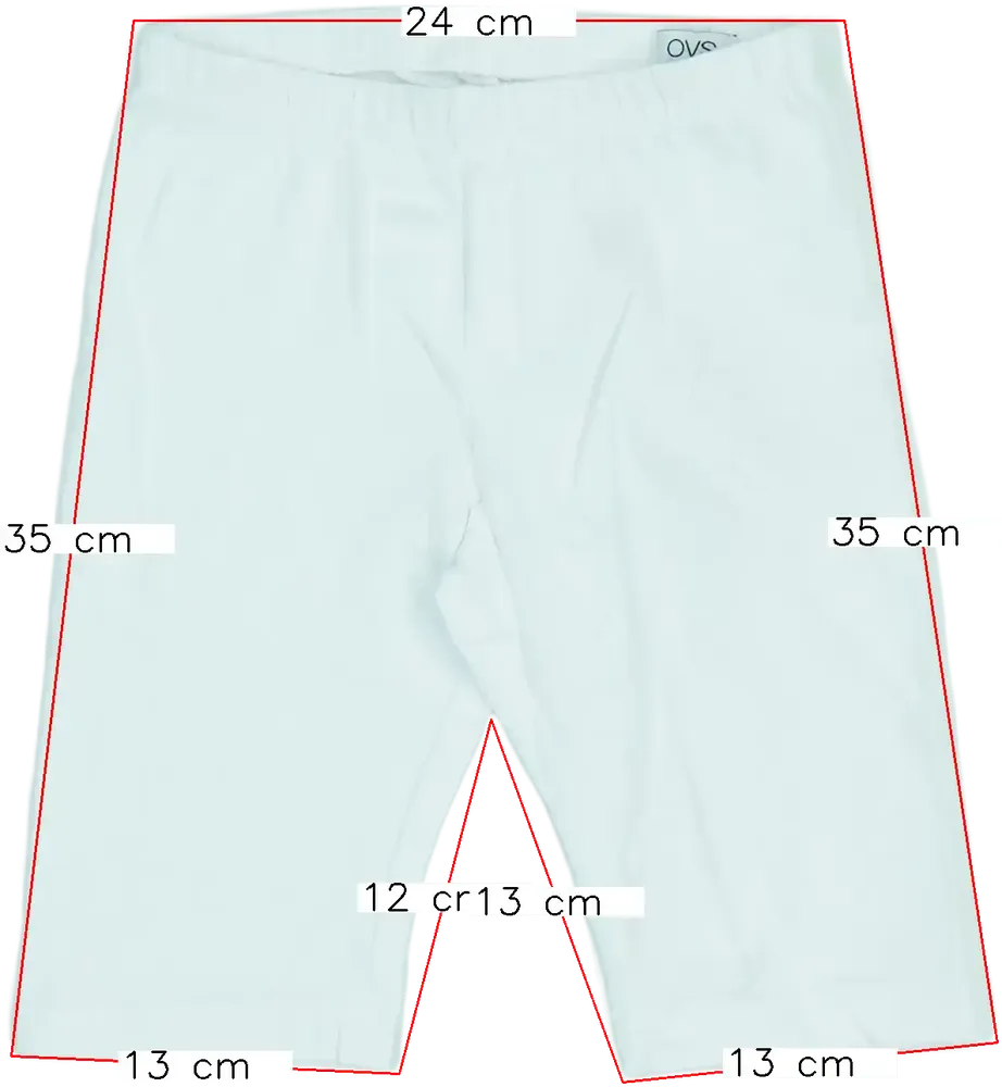 Fehér OVS Leggings EU 116 / UK 6 év / US 6 év/S