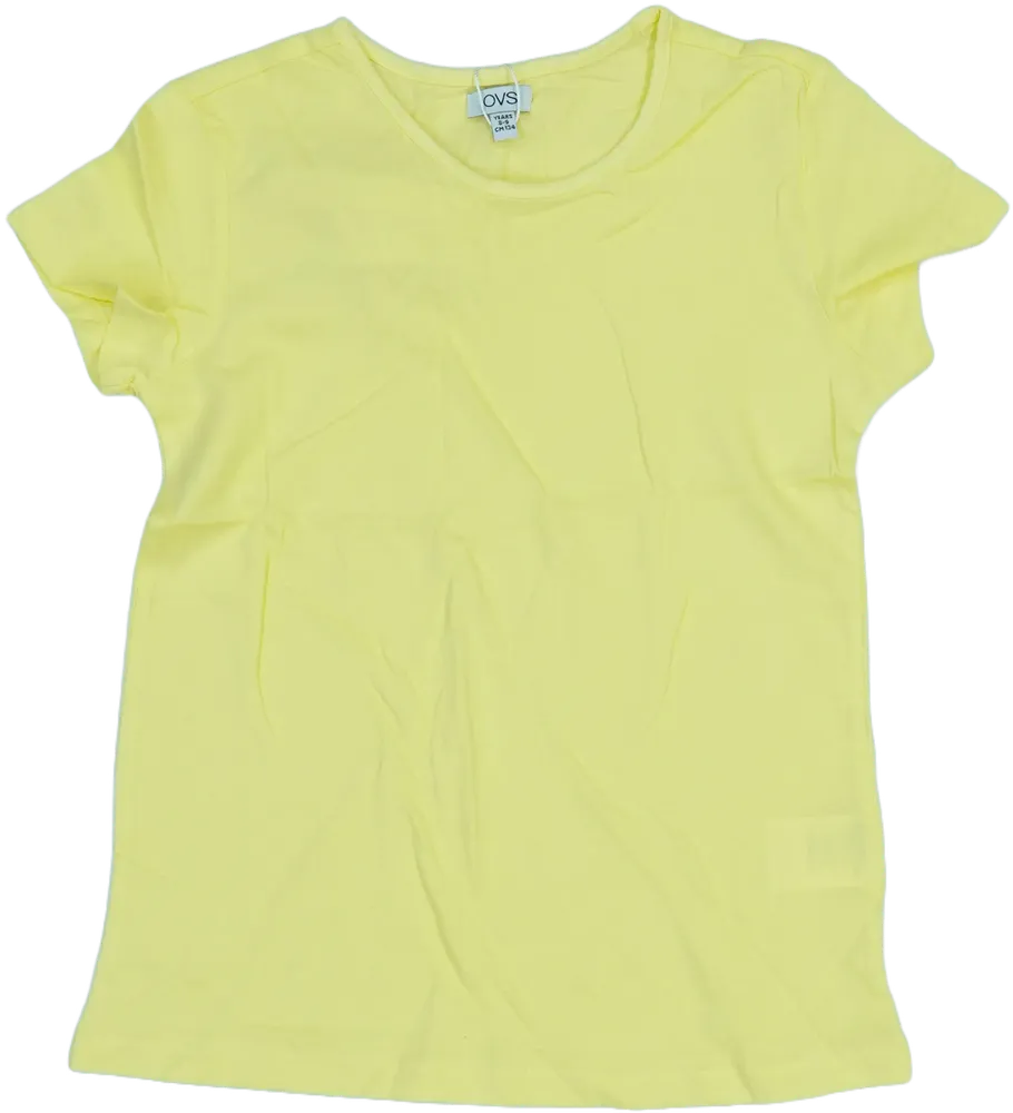 Sárga OVS Póló EU 134 / UK 9 év / US 9 év/L