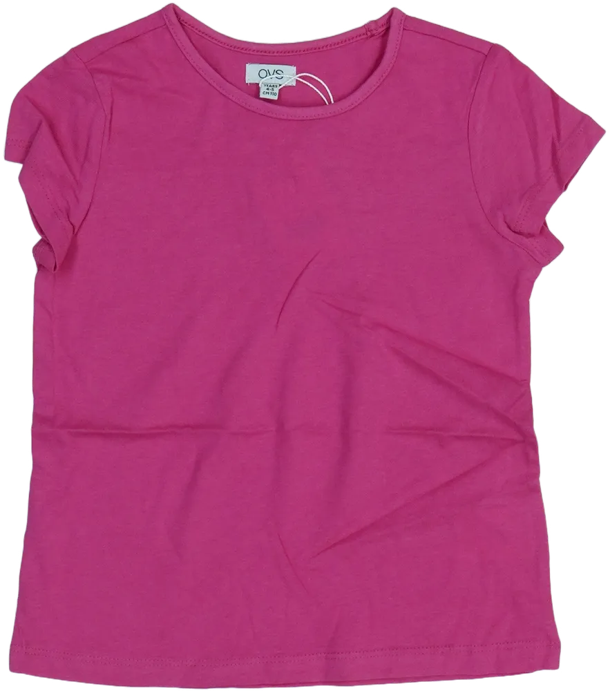 Rózsaszín OVS Póló EU 110 / UK 5 év / US 5 év/XS