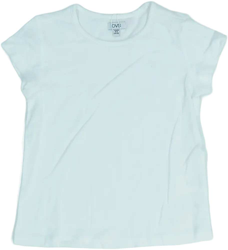 Fehér OVS Póló EU 110 / UK 5 év / US 5 év/XS