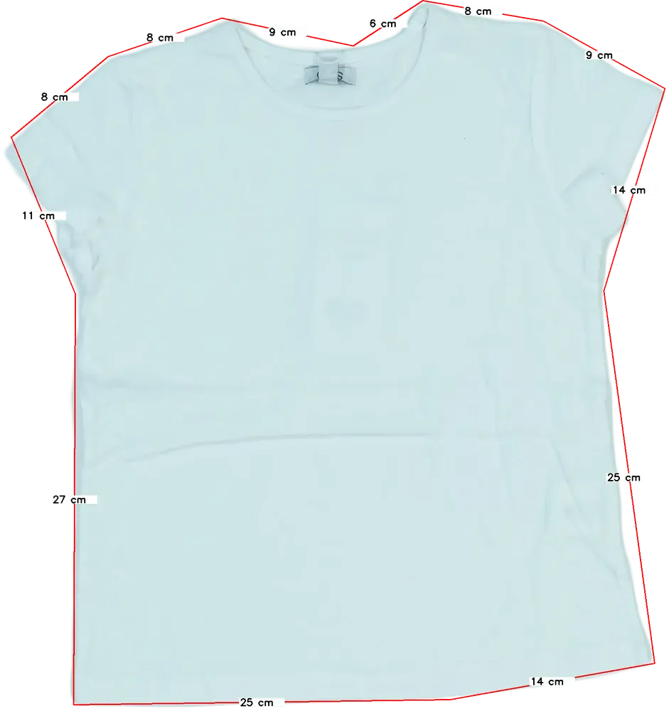 Fehér OVS Póló EU 116 / UK 6 év / US 6 év/S