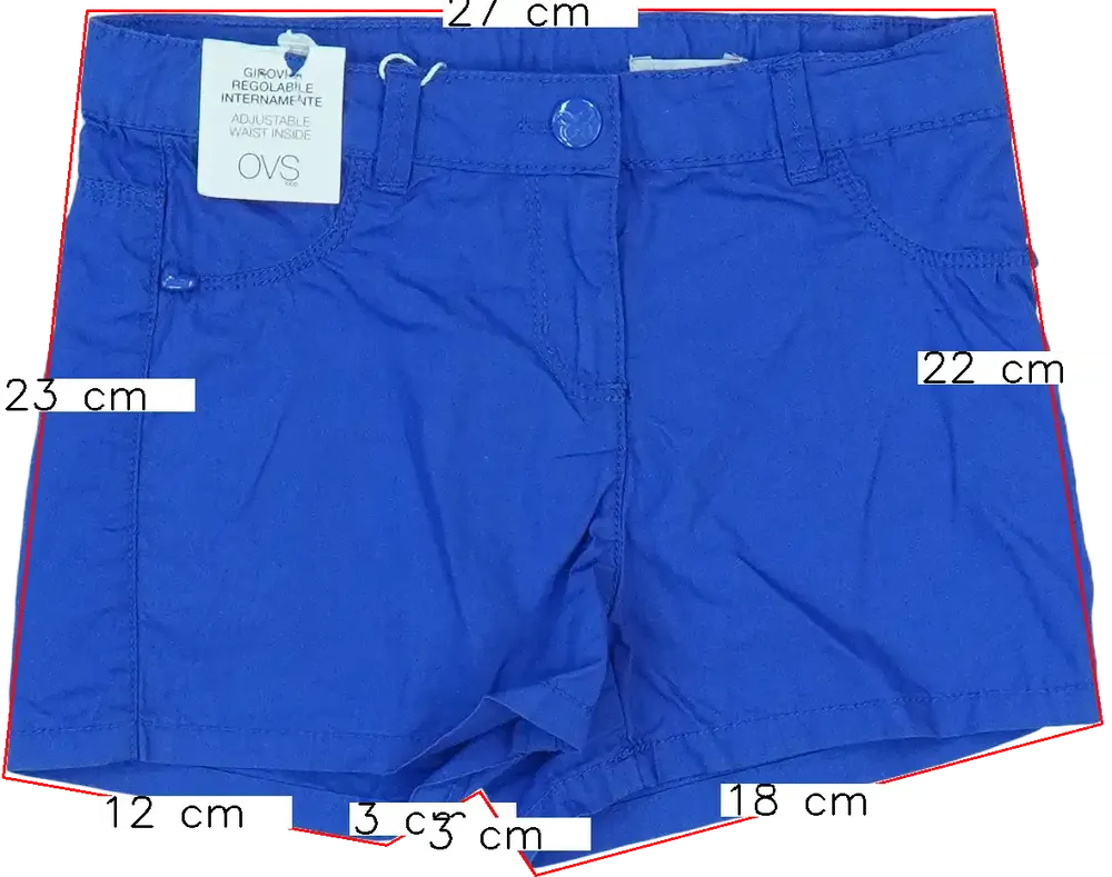 Kék OVS Rövidnadrág EU 104 / UK 4 év / US 4T/XS